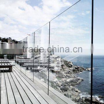 frameless glass railing with CE&CCC&ISO