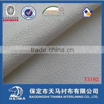 1 Hour Replied 100% Cotton Collar Woven Fusing Interlining photo-5