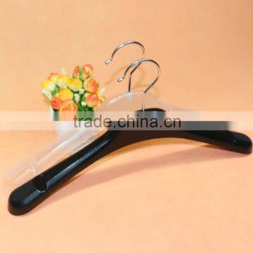 Factory price plastic display hanger for man with anti slip