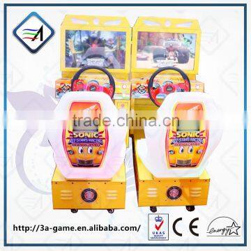 Amusement 22" LCD Monitor Arcade Simulator Driving Car Racing Machine photo-2