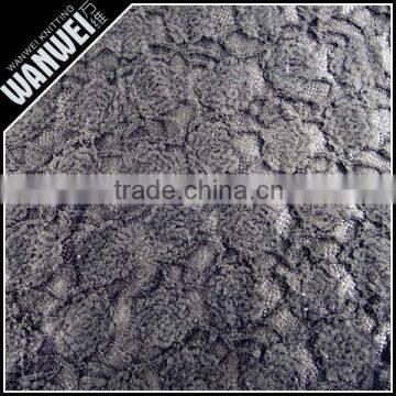 Home Textiles Garments Tulle Fashion Guipure Crocheted Brushed Stretched Storage Colorful Cotton Lace Fabric photo-2