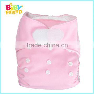 2015 New Designs Hook And Loop Fastener Baby Cloth Diaper