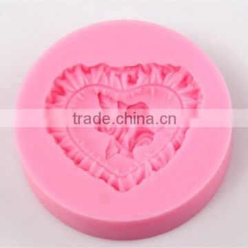 2015 fashional design silicone fondant cake mold