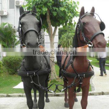 Horse harness for two horse with Top quality