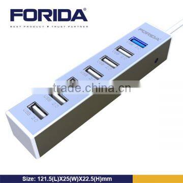 Forida smallest usb hub, powered usb 20 hub