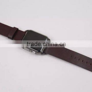 Top selling accessories,leather watch band and PC cover case for apple watch 42mm