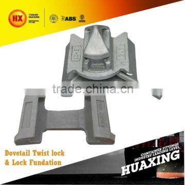 Container Bovetail Twist Lock And Foundation Lashing 45 And 55 Degree