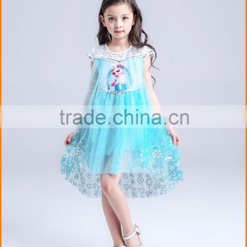 Kids 2016 summer new girls skirt children snow romance princess princess skirt gauze dress shirt