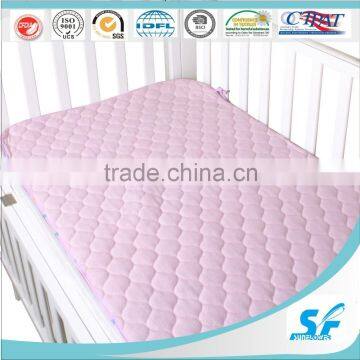 Plain Dyed Pattern and Baby Size mattress pad