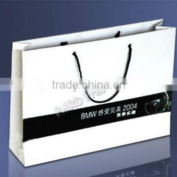 Promotion custom printed cheap paper shopping bag