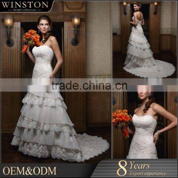 2015 China Dress Manufacturer princess muslim wedding gowns