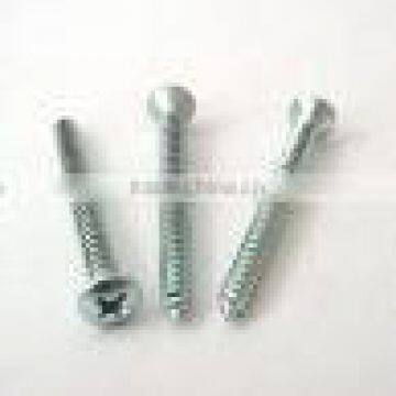 Cross recessed raised countersunk head tapping screws,DIN7983