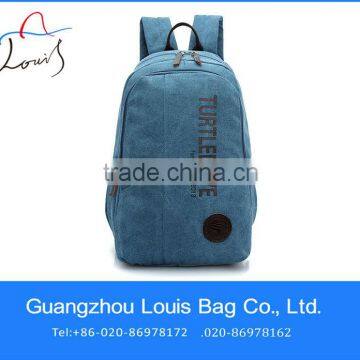 Blank Wholesale Canvas Backpack;china manufacturer hot sale;sport backpack school bag