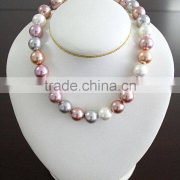 Excellent quality top sell natural pearl beads necklace