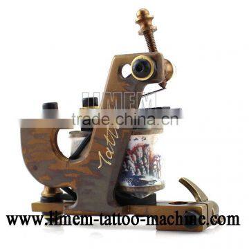 New Design Handmade Custom Tattoo Machines 10 Wrap Coils Gun Shader