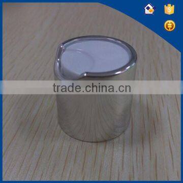 28/410 Aluminum Daily Cosmetic Disc Top Cap,Press Top Cap,Aluminum Silver/gold Disc Top Cap