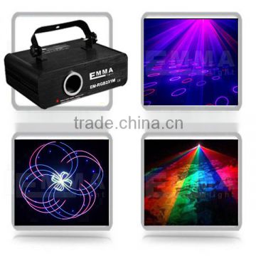 Amazing RGB full color laser light show Club dj laser lighting ILDA Animation laser light for wedding pub decoration