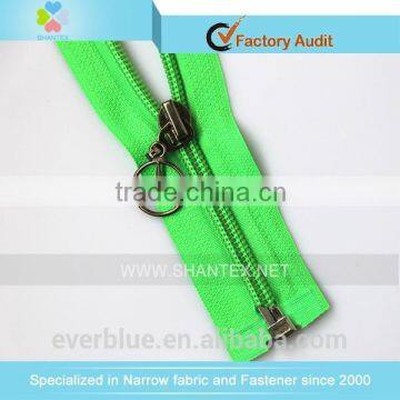 NO.5 NYLON ZIPPER OPEN END