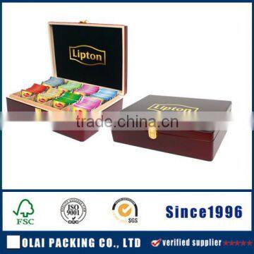 Hot selling chinese wood tea gift box