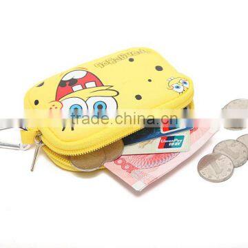 Artwork gifts Cotton Mini rubber Coin Case / Purse