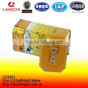 Cookie packing metal box ,cookie tin box