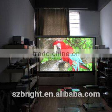 Best reflection Cinema Motorized Screen projector screen material cinema