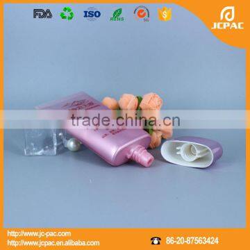 Empty Silkscreen Printing Surface Handling Oval Aluminum Laminated Tube