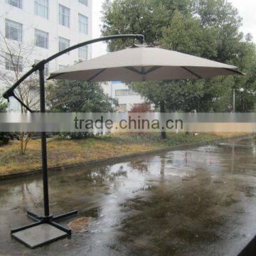 Outdoor patio garden Banana Hanging cantilever Umbrella                        
                                                Quality Choice