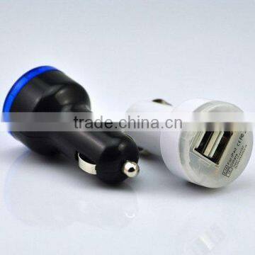 Micro Auto Universal Dual 2 Port USB Car Charger