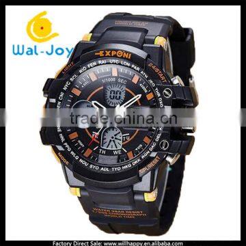 WJ-4937 Japan movement water resistant vogue hot sale stainless steel back sport watch