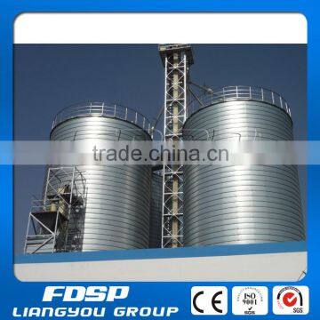 Ventilated cone bottom steel silo/100t silo price