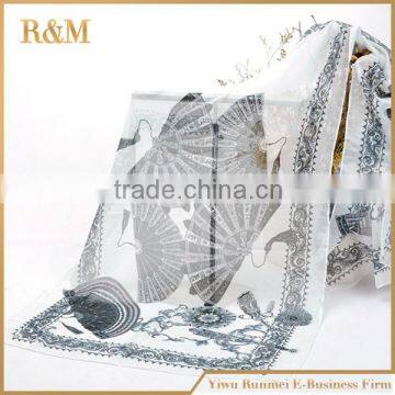 Factory Popular attractive style women muslim silk long scarf Fastest delivery