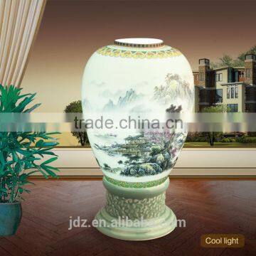 Wooden Porcelain Led Vintage Table Light Table Lamp Home Decor Light Table photo-2