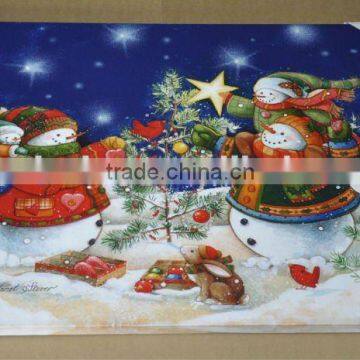 Led christams canvas painting home decoration