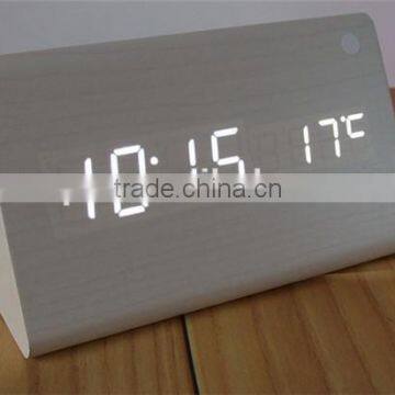 cheapest wooden alarm clock for gift clock