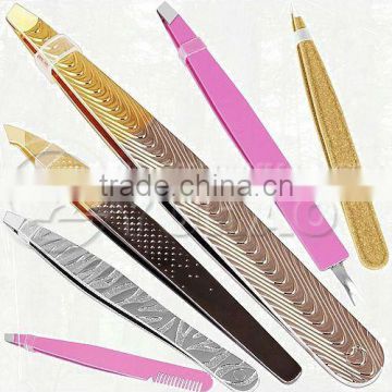 2013 Newest Fashion Ladies Amazing Stainless Steel Eyebrow Tweezer