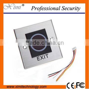 LED Indication Infrared Sensor Switch No Touch Contactless Door Release Exit Button