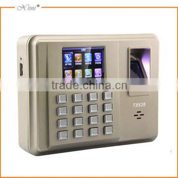 TX638 Fingerprint Clock Standalone TCP/IP WIFI Fingerprint Sensor Color TFT Screen Office Device Biometric Attendance System photo-4