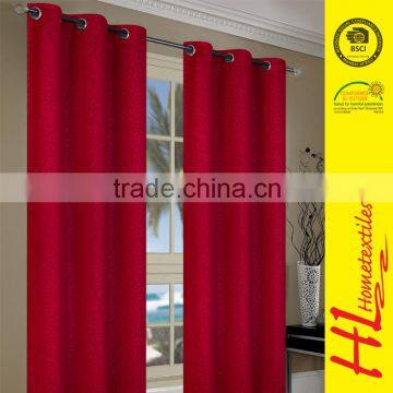 HLHT 6 years no complaint quality thickening sun-shading window curtain ready made