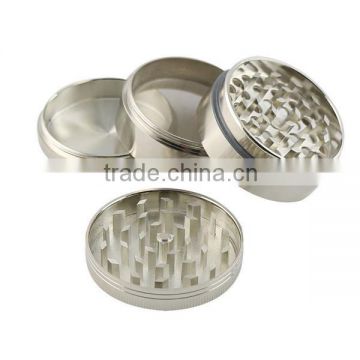 2.5" zinc alloy herb Grinder 4 piece herb grinder high quality herb grinder