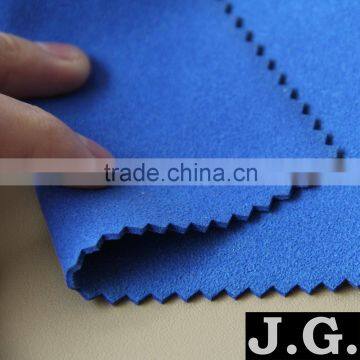 Nonwoven microfiber faux suede 0.6mm~2.0mm for shoes, garment, clothes and etc