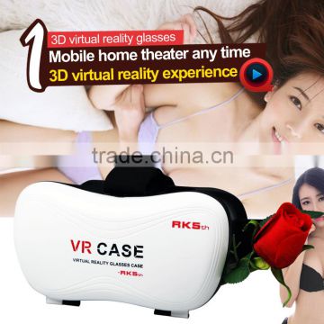 2016 ! VR box 3D glasses with remote share 3D movies & games Virtual Reality Glasses VR Headset VR Box