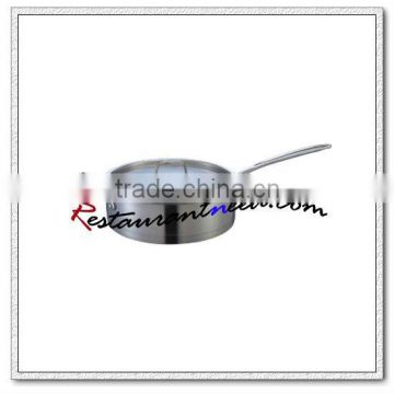 S195 Dia 260mm/ Dia 280mm Stainless Steel Saute Pan