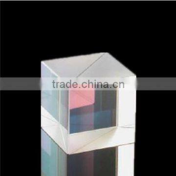 China supplier optical glass x-cube prism