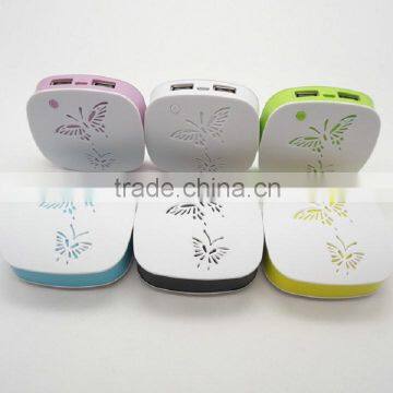 2015 hot selling 3000mah power bank with dual usb output 2.1A