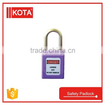 Brass Shackle Safety Lockout Padlock