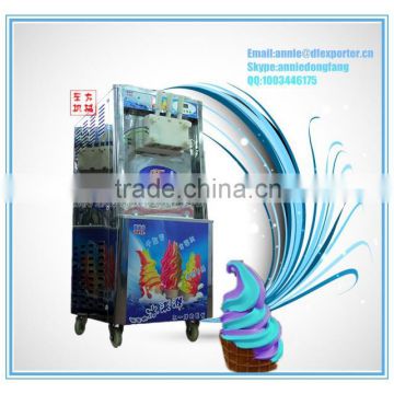 hot sell rainbow soft ice cream machine/ counter top soft serve ice cream machine/ cheap italian ice cream machine