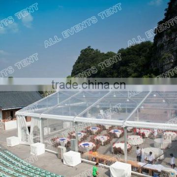 Transparent Party Tent with Clear Roof