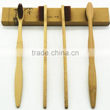 Manufacturers Wholesale 2016 New Bamboo Toothbrush E12 Manual Toothbrush Bamboo Charcoal Toothbrush photo-5