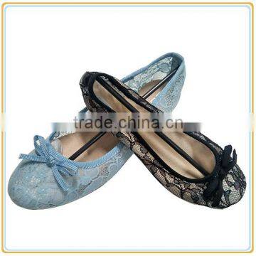 2015 New Design Girl Sexy Lace Ballerina Women Soft Sole no Lace Casual Shoes photo-6